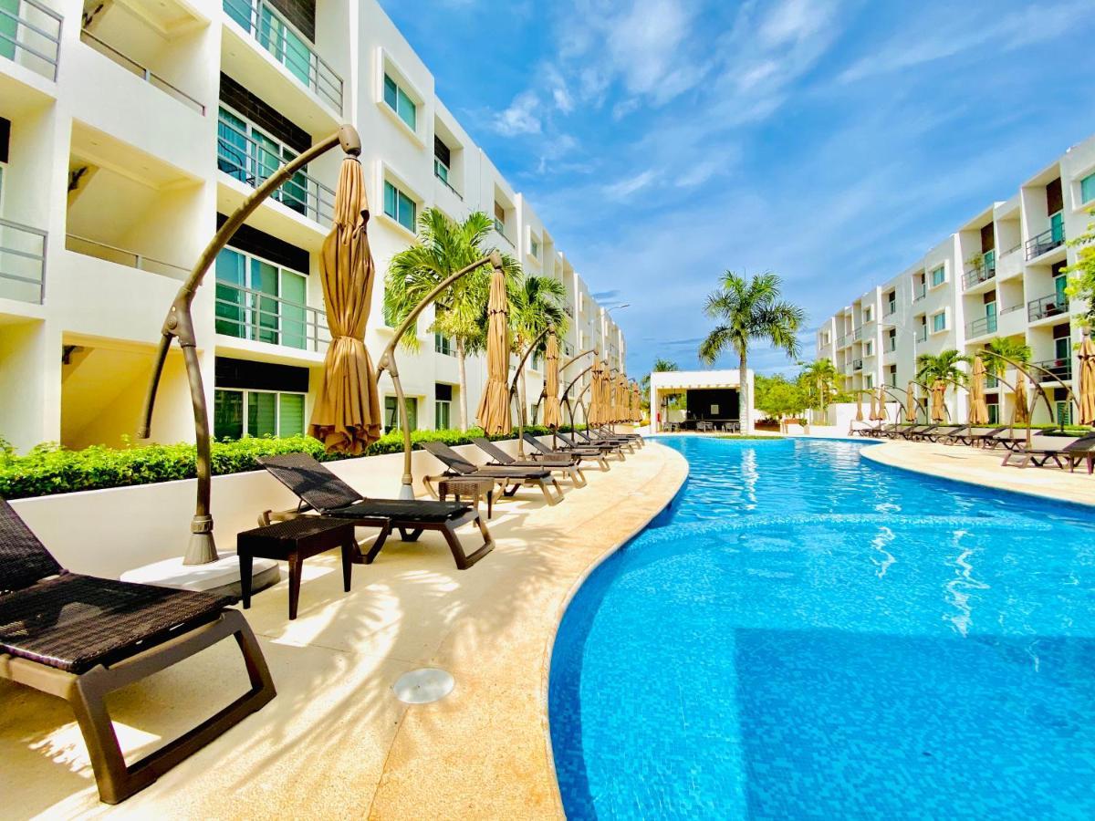 Encanto Con 2 Habitaciones En Long Island كانكون المظهر الخارجي الصورة
